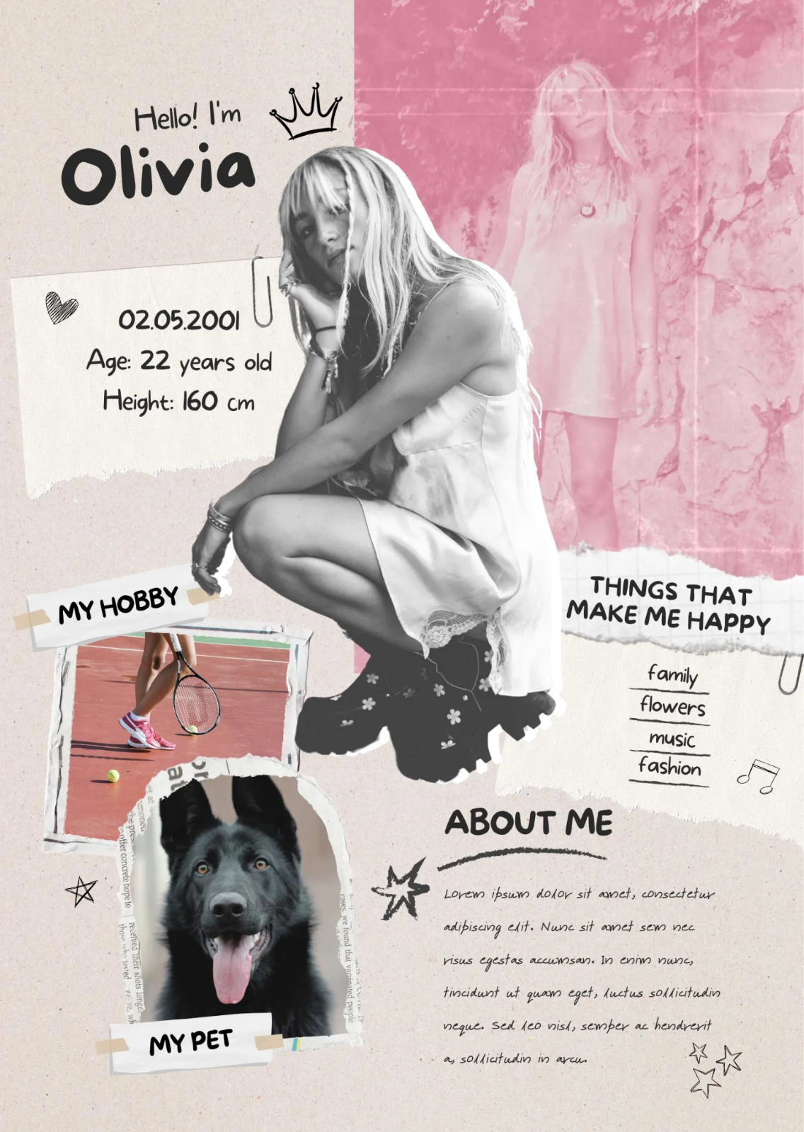 Custom Printed Vision Board – High-Quality Satin Paper, Manifestation Board, Per