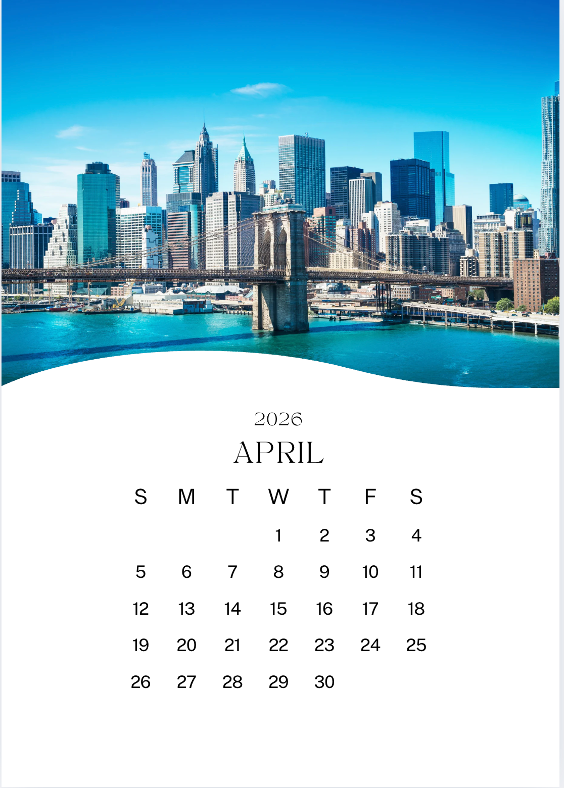 ✨ Personalised A4 Wall Calendar – Custom Photo Gift | Family, Friends, Offi