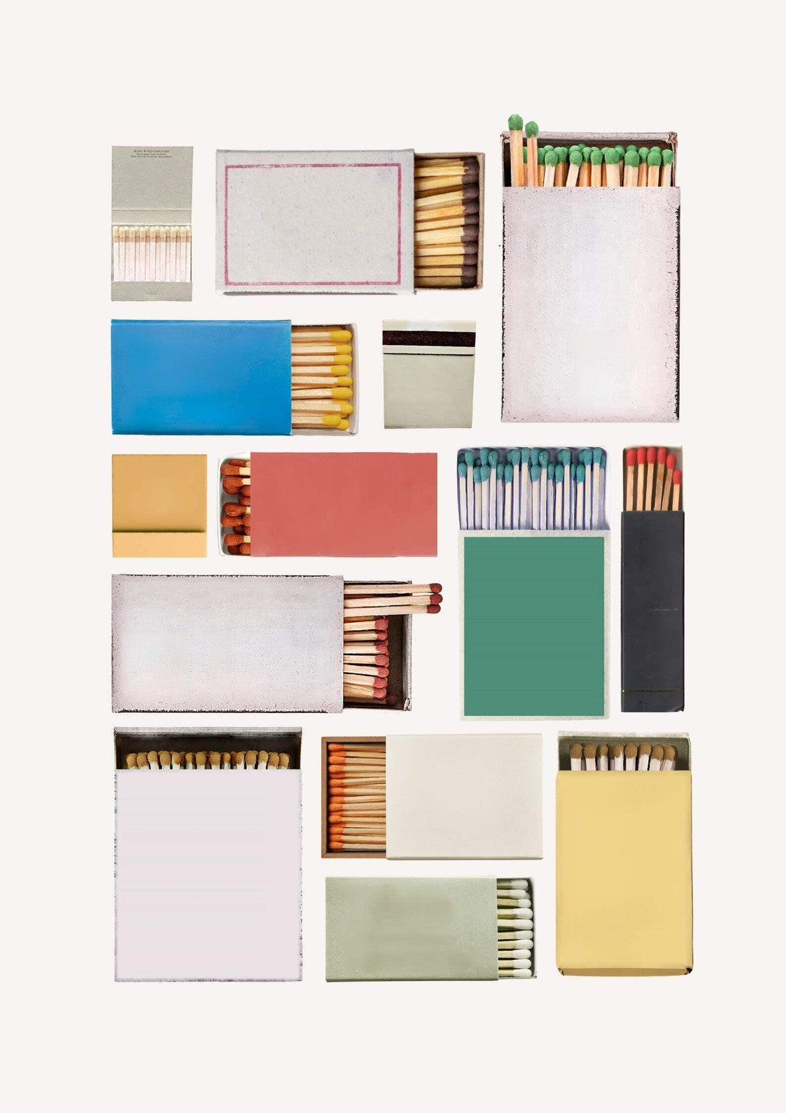 Personalised Matchbook Art Print | Custom Travel Keepsake