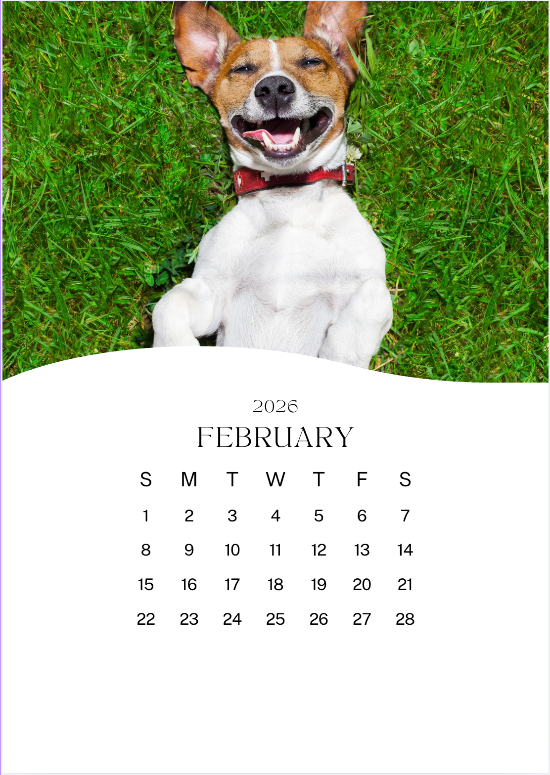 ✨ Personalised A4 Wall Calendar – Custom Photo Gift | Family, Friends, Offi