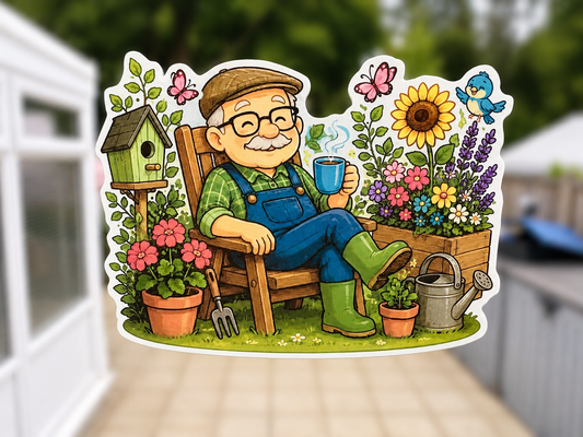 Custom Mind the Glass  Window Cling  Door’s Closed Fun Sticker Conservatories and Patio Doors Perfect for Grandparents and Families
