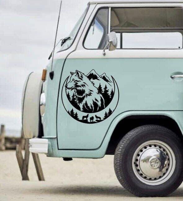 Personalised Sticker for Caravan, Motorhome, Campervan, motorhome decal