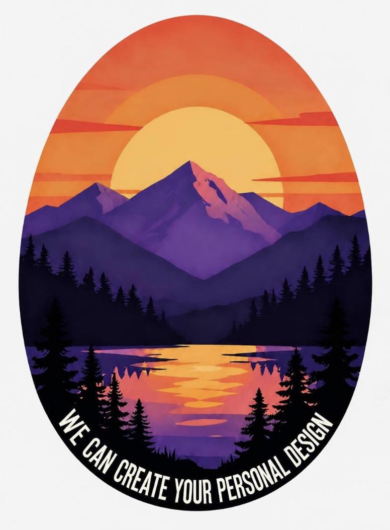 Custom Full Colour Vinyl Decals for Campers, Vans & Outdoor Lovers